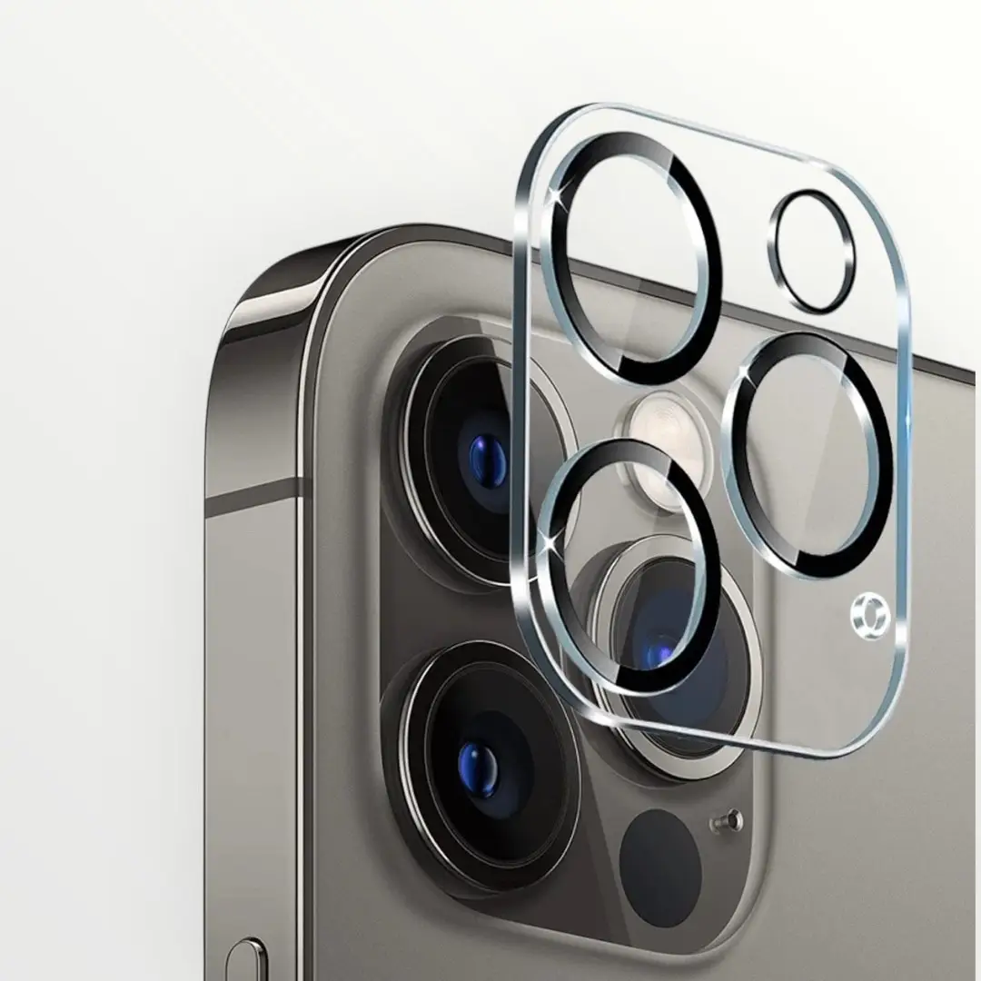 LensShield Pro 2er Set – Kamera Schutzglas für iPhone 14, 15, 16 Ultra-klare 9H gehärtete Gläser des LensShield Pro 2er Set LensShield Pro 2er Set – einfache Montage inkl. Reinigungsset